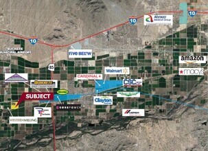 8600 S Palo Verde Rd, Buckeye, AZ - Aerial  map view