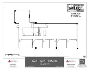 5251 Westheimer Rd, Houston, TX for lease Floor Plan- Image 1 of 1