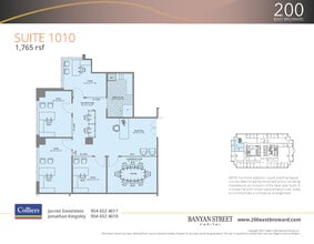 200 E Broward Blvd, Fort Lauderdale, FL for lease Floor Plan- Image 2 of 4