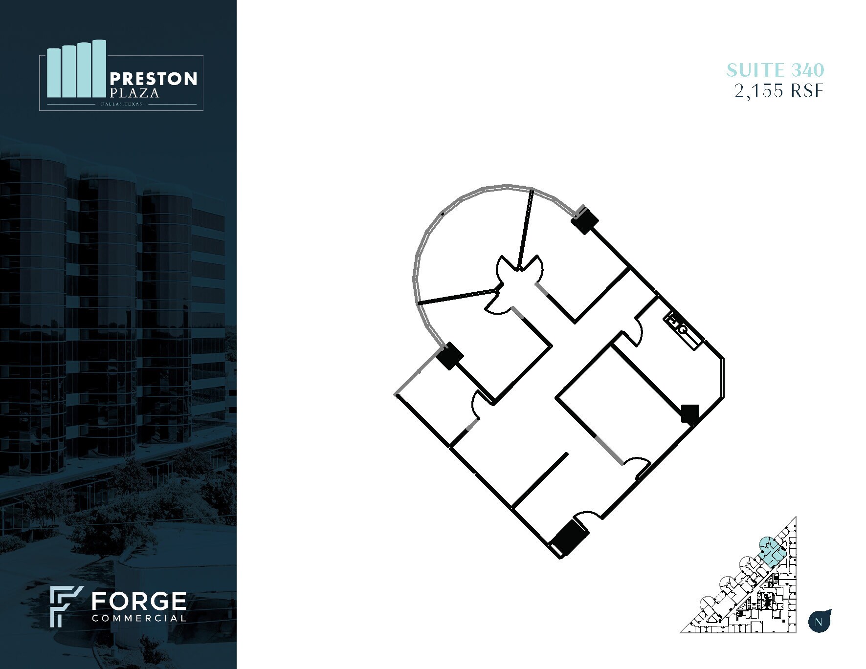 17950 Preston Rd, Dallas, TX for lease Floor Plan- Image 1 of 1