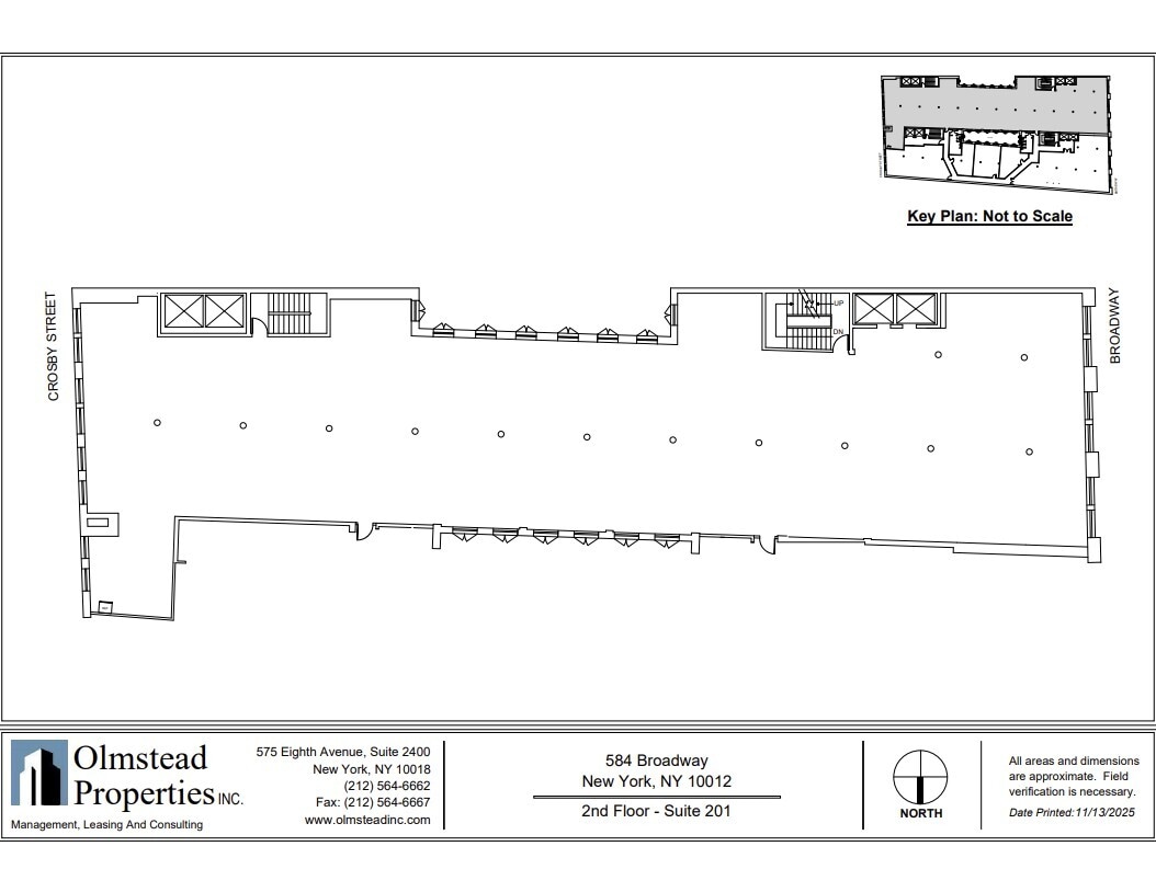 584-590 Broadway, New York, NY à louer Plan d’étage- Image 1 de 1