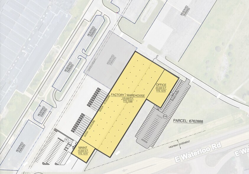 1210 Massillon Rd, Akron, OH à louer - Plan de site - Image 1 de 1