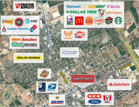 300 E Houston St, Beeville, TX - AERIAL map view - Image1