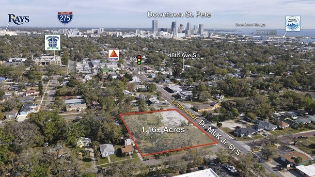 Plus de détails pour 2025 Dr Martin Luther King Jr St S, Saint Petersburg, FL - Terrain à vendre