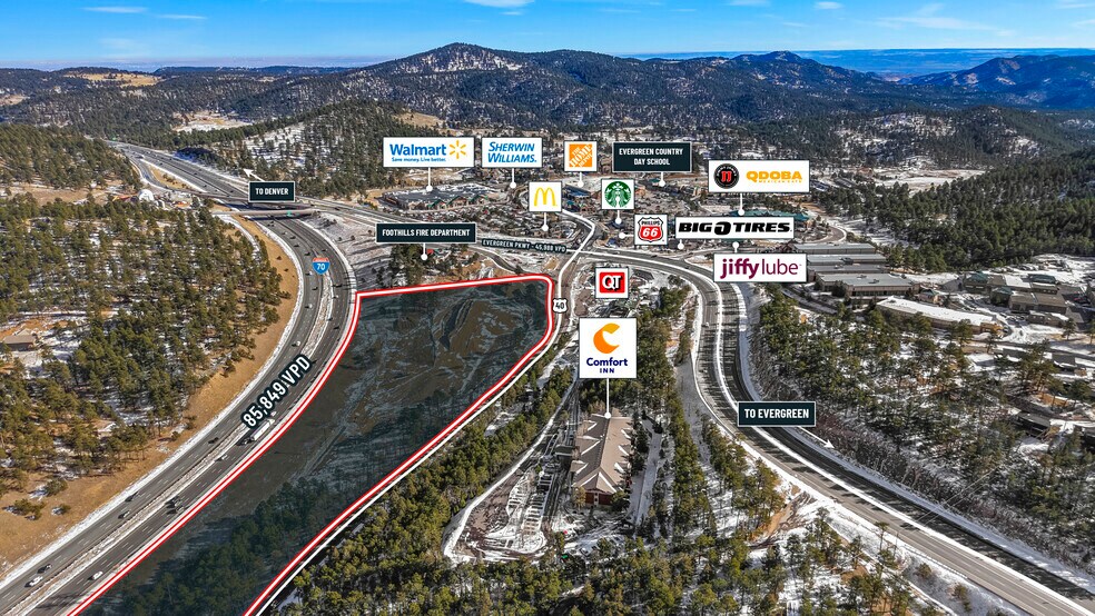 29259-29339 US Hwy 40, Evergreen, CO à vendre - Photo du bâtiment - Image 1 de 4
