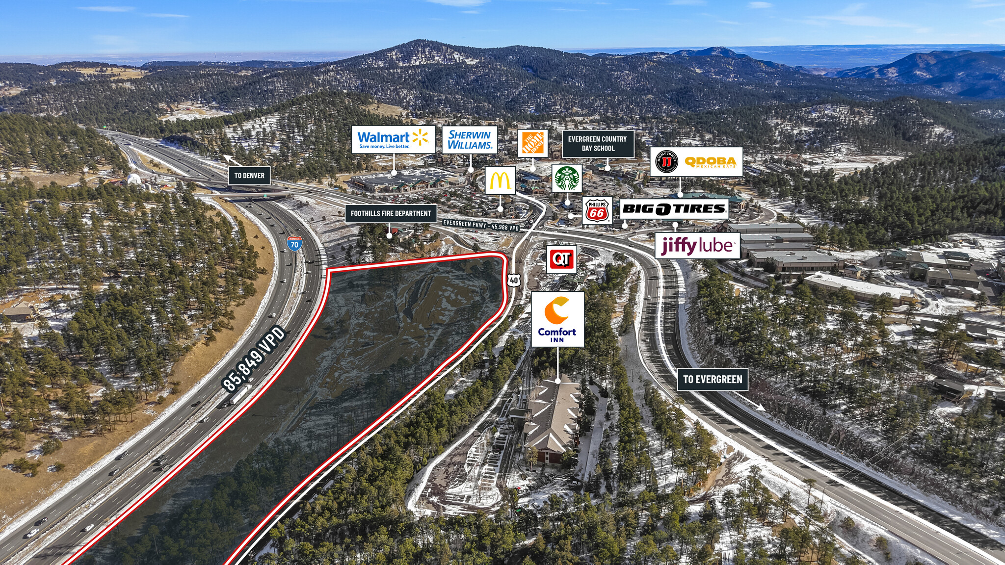 29259-29339 US Hwy 40, Evergreen, CO for sale Building Photo- Image 1 of 5