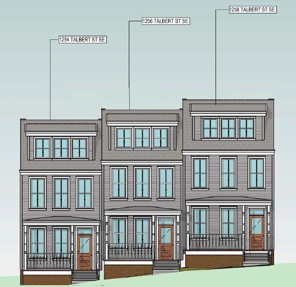 1254-1258 Talbert St SE, Washington, DC for sale - Primary Photo - Image 1 of 3