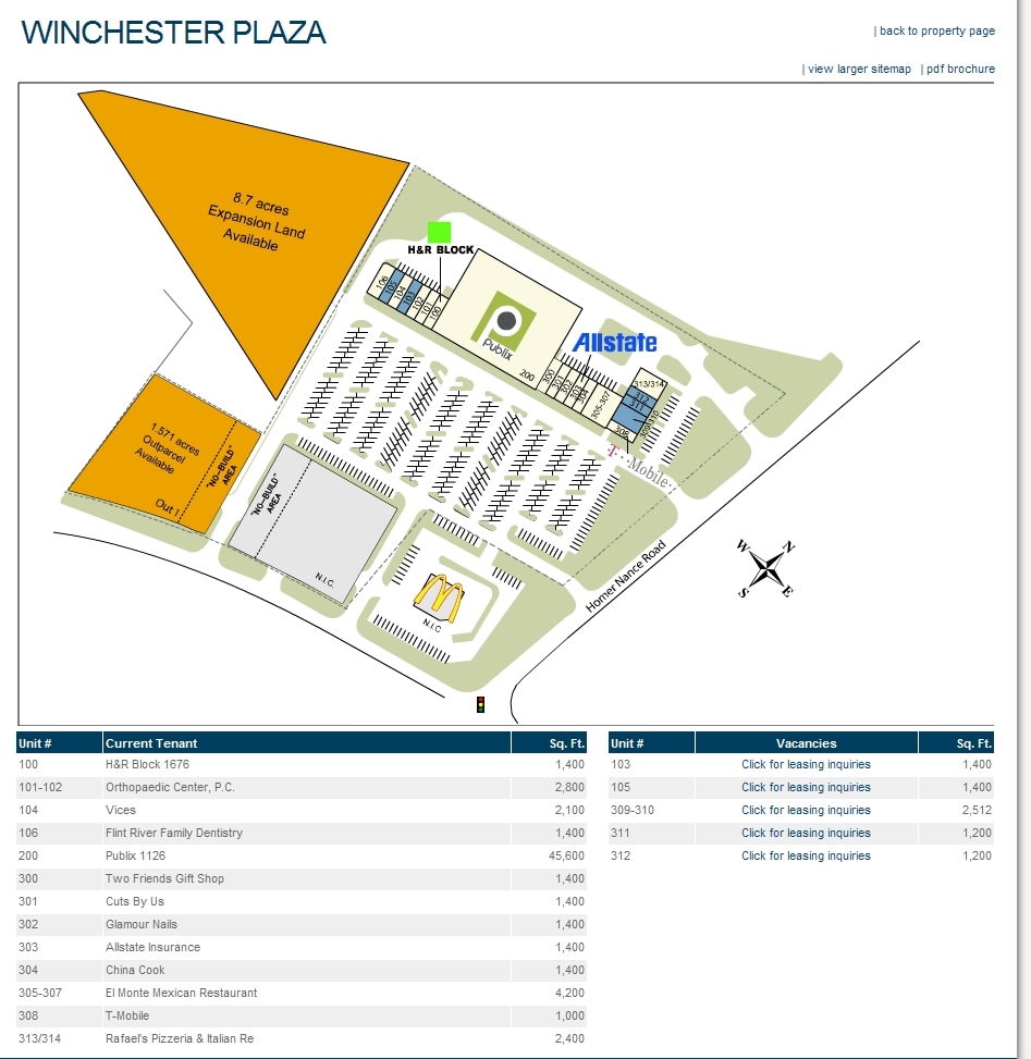 Winchester Rd and Homer N, Huntsville, AL for lease Site Plan- Image 1 of 2