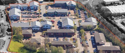 Edward Ct, Altrincham, GTM - AÉRIEN  Vue de la carte