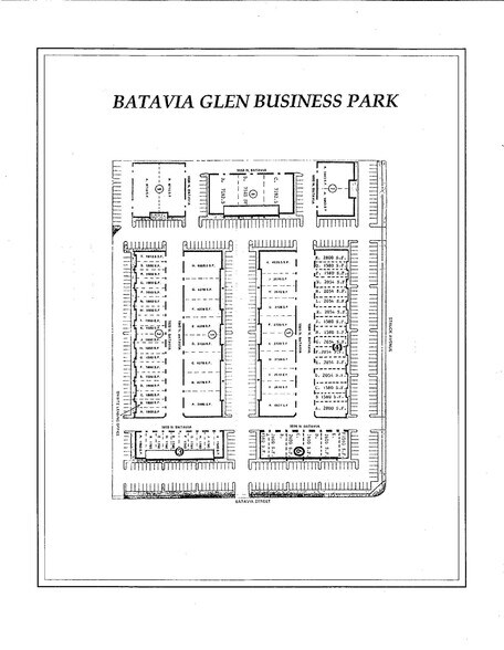 1060 N Batavia St, Orange, CA à louer - Plan de site - Image 3 de 3