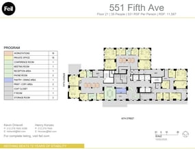 551 Fifth Ave, New York, NY for lease Floor Plan- Image 1 of 1