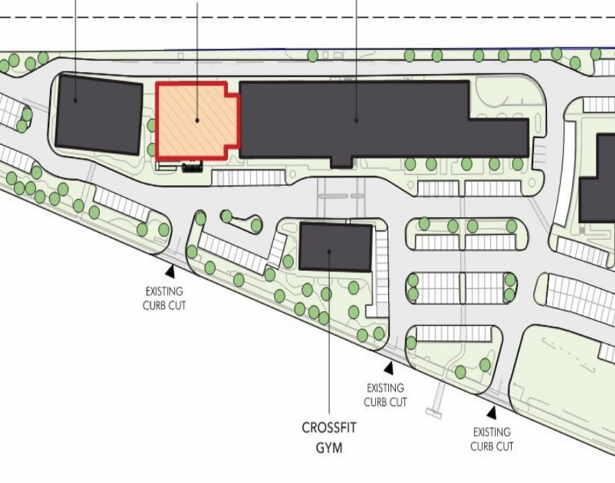 150 Oakland St, Mansfield, MA à louer Plan de site- Image 1 de 1