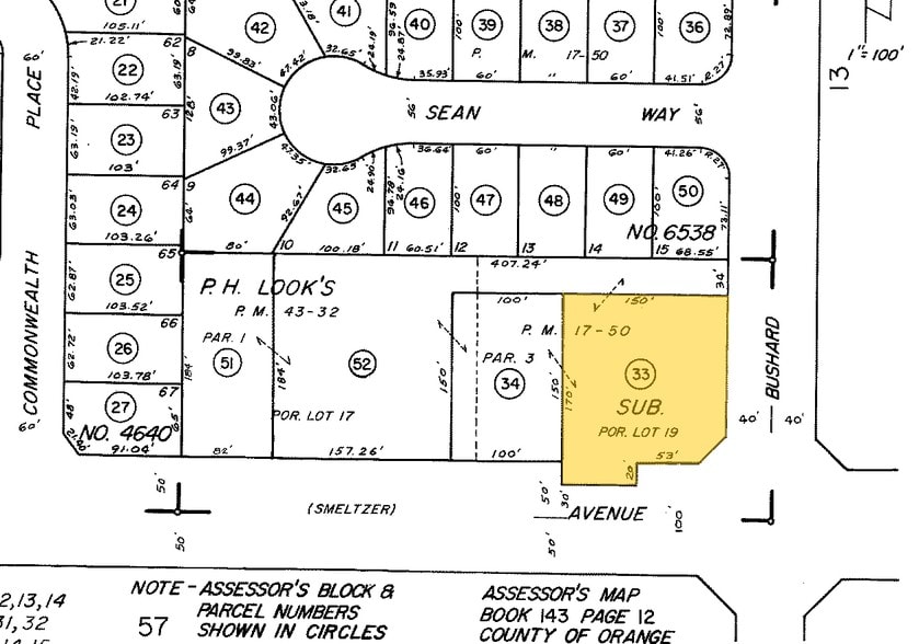 9491 Edinger Ave, Westminster, CA for sale - Plat Map - Image 3 of 4