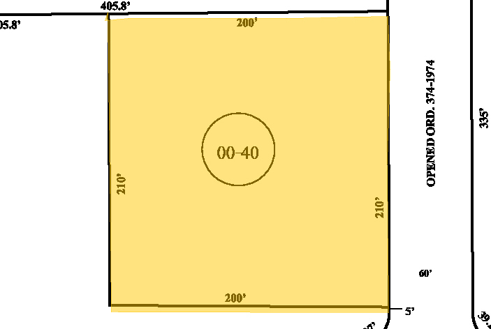 4605 Paris St, Denver, CO for lease - Plat Map - Image 2 of 5