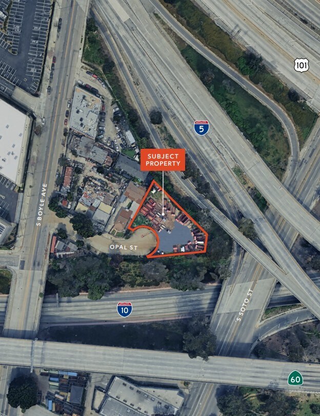2321 Opal St, Los Angeles, CA for lease Aerial- Image 1 of 8