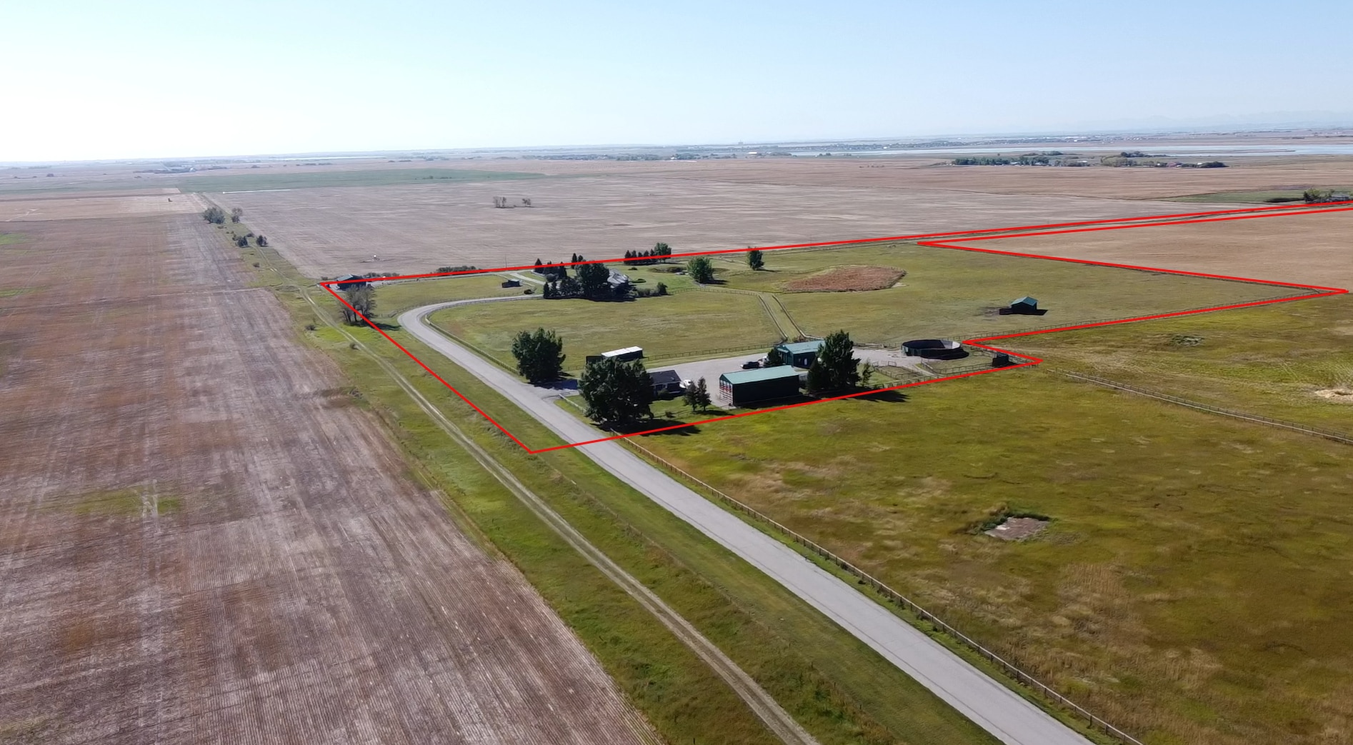 240083C Rge Rd 270, Wheatland County, AB for sale Aerial- Image 1 of 1