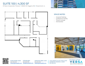 10600 W Higgins Rd, Rosemont, IL for lease Floor Plan- Image 1 of 1