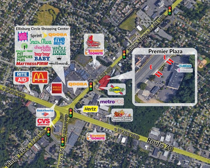 1601 N Kings Hwy, Cherry Hill, NJ à louer - Photo du bâtiment - Image 3 de 6