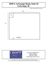 1038 S La Grange Rd, La Grange, IL for lease Floor Plan- Image 1 of 7