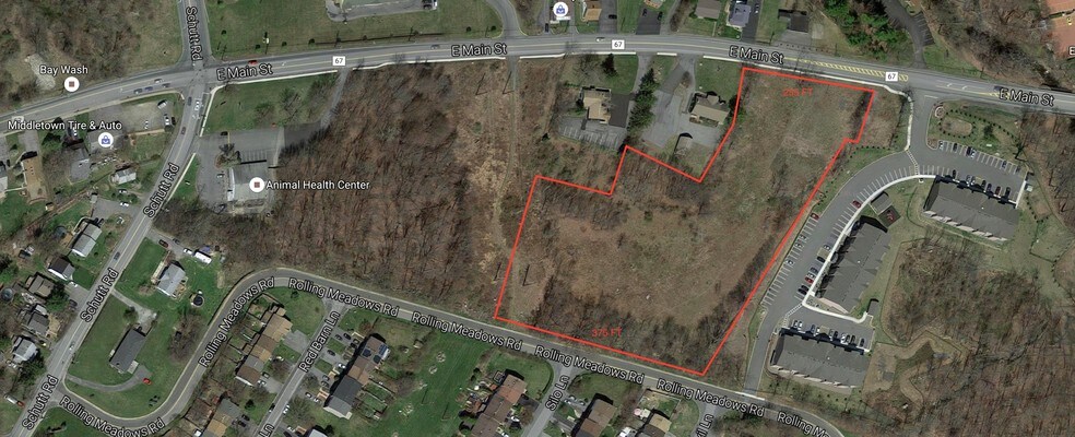 530 E Main St, Middletown, NY à vendre - Aérien - Image 2 de 5