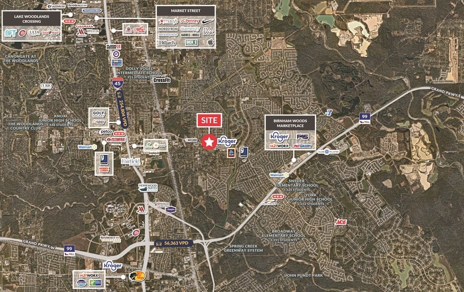 Rayford Rd. & Imperial Oaks Blvd, Spring, TX for lease - Aerial - Image 2 of 2