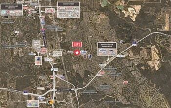 Rayford Rd. & Imperial Oaks Blvd, Spring, TX - Aerial map view - Image1