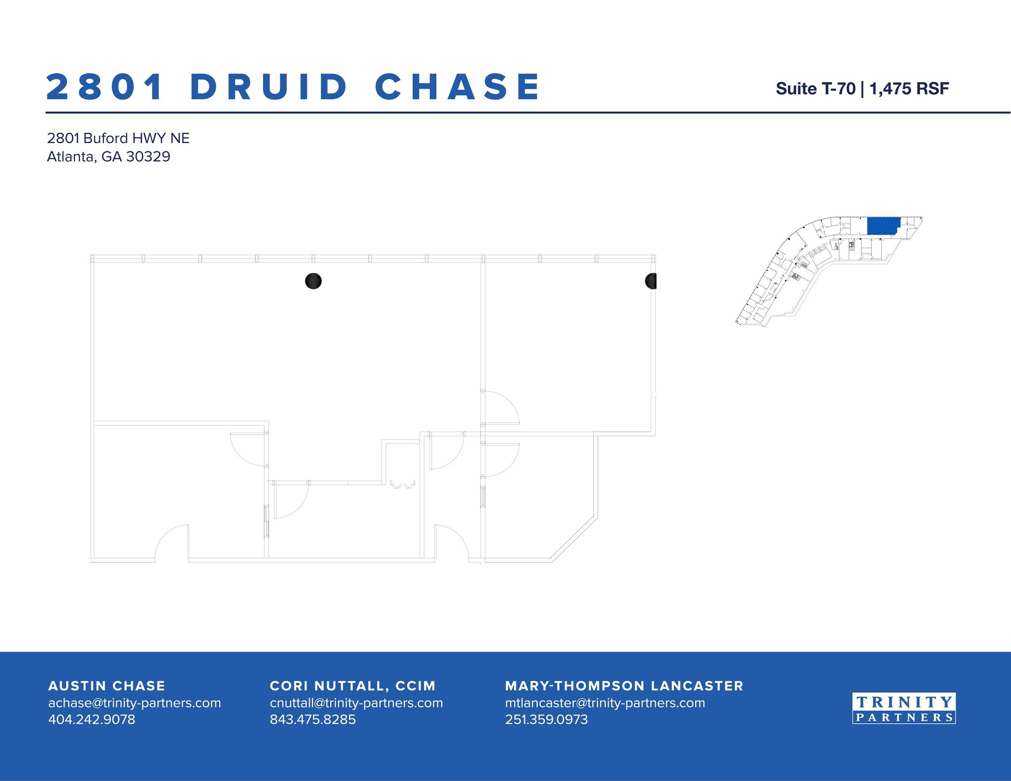2801 Buford Hwy NE, Atlanta, GA for lease Site Plan- Image 1 of 1