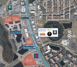 Plus de détails pour 14350 Narcoossee Rd, Orlando, FL - Terrain à louer