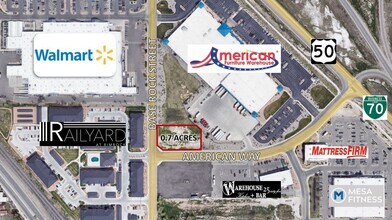 2550 American Way, Grand Junction, CO - AÉRIEN  Vue de la carte - Image1