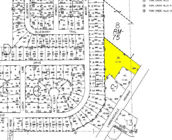 2272 Lawrenceville Hwy, Decatur, GA à louer - Plan cadastral - Image 3 de 15