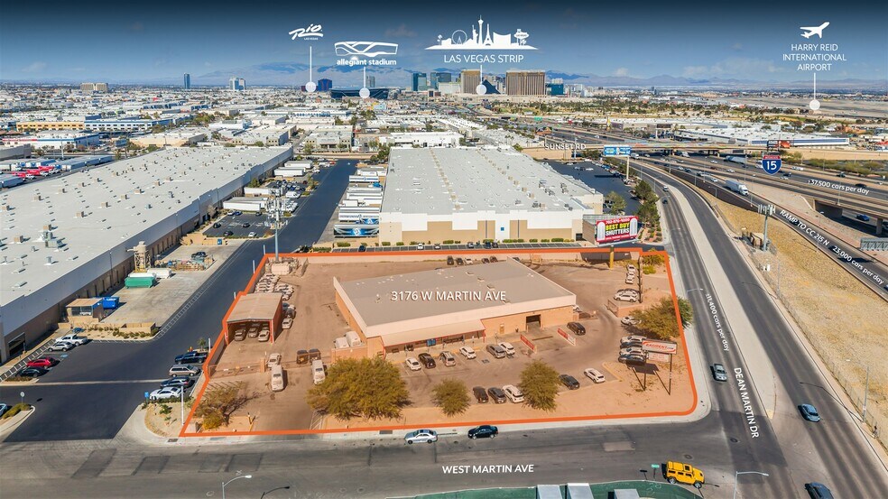 3176 W Martin Ave, Las Vegas, NV à vendre - Photo du bâtiment - Image 2 de 8