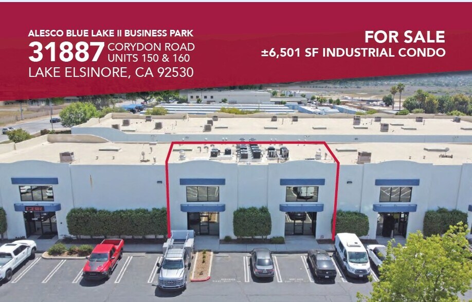 31887 Corydon Rd, Lake Elsinore, CA à vendre - Photo du bâtiment - Image 1 de 3