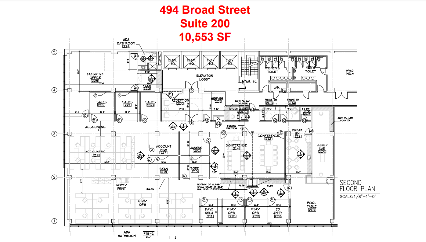 494 Broad St, Newark, NJ for lease Floor Plan- Image 1 of 1