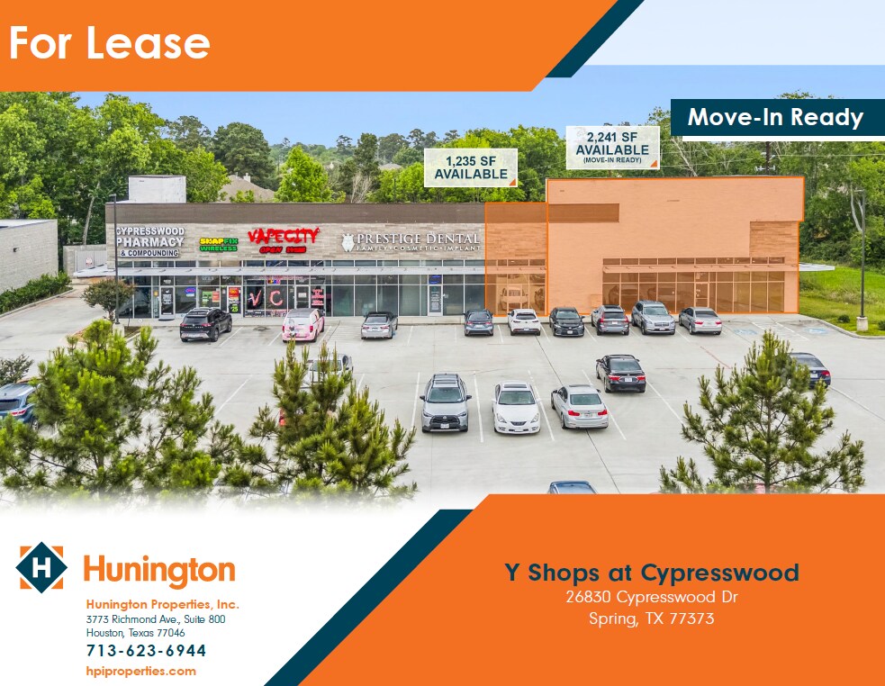 26830 Cypresswood Dr, Spring, TX for lease Primary Photo- Image 1 of 2