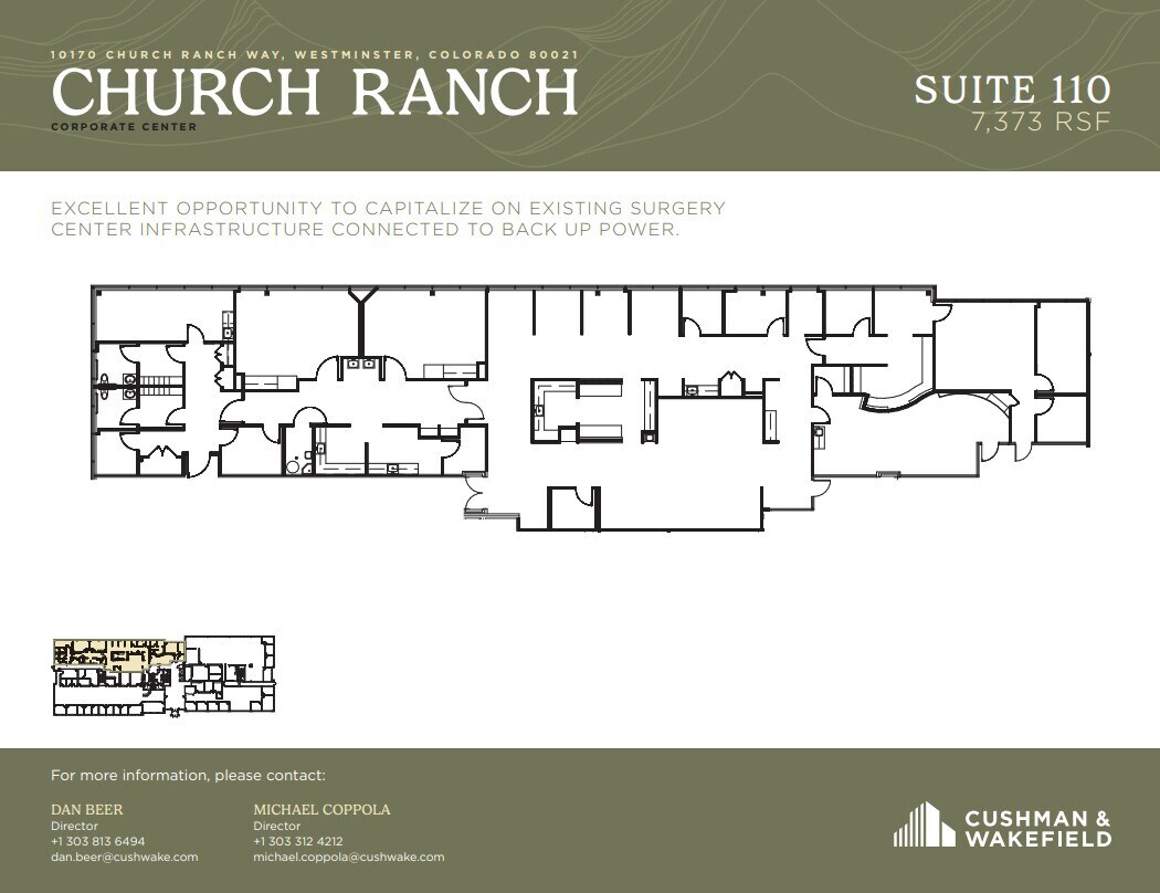 10170 Church Ranch Way, Westminster, CO for lease Floor Plan- Image 1 of 2