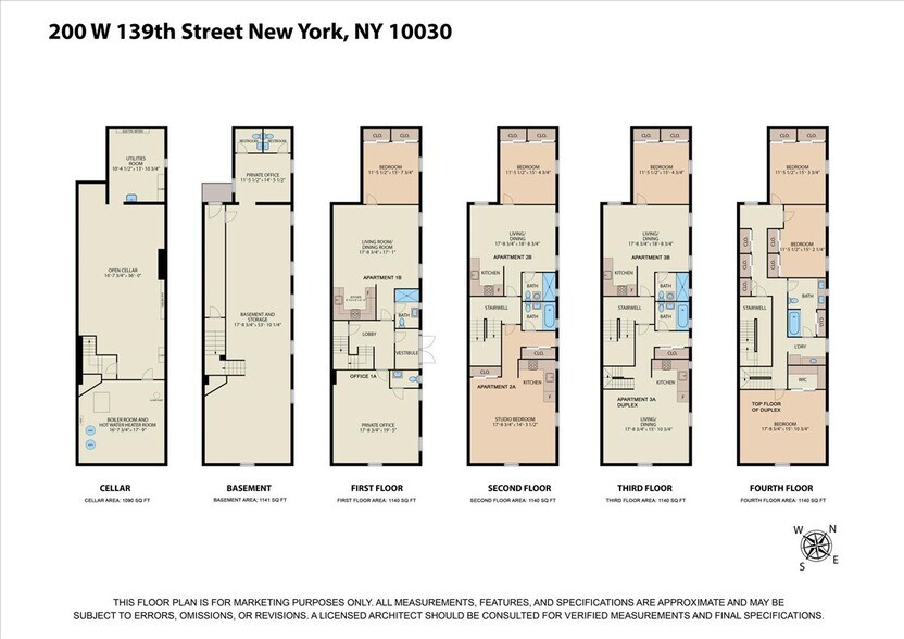 200 W 139th St, New York, NY à vendre - Photo du bâtiment - Image 2 de 53