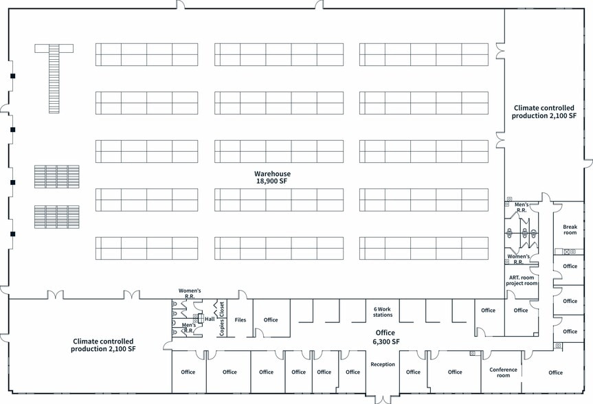 725 Park Two Dr, Sugar Land, TX for sale - Floor Plan - Image 2 of 3