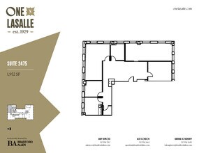 1 N LaSalle St, Chicago, IL for lease Floor Plan- Image 1 of 1