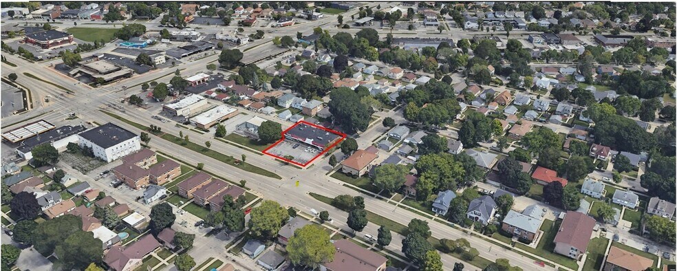 3902-3910 N 76th St, Milwaukee, WI for lease - Aerial - Image 2 of 3