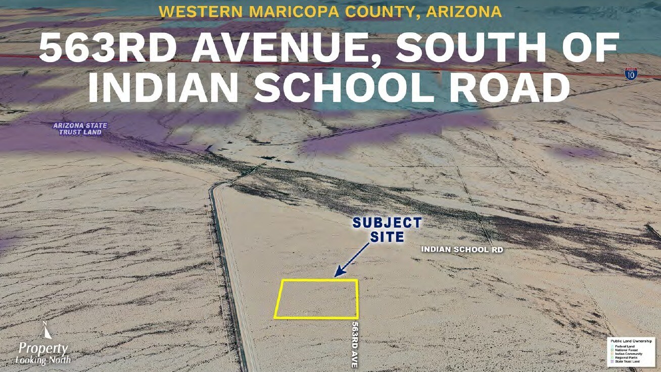 563rd Ave, South of Indian School Rd, Tonopah, AZ à vendre Photo principale- Image 1 de 5