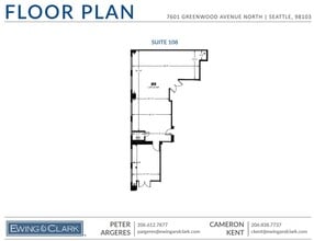 7601-7613 Greenwood Ave, Seattle, WA for lease Floor Plan- Image 1 of 1