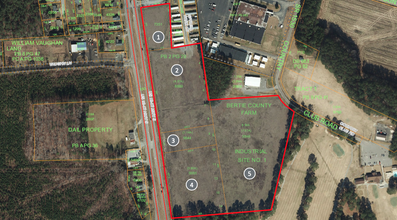 133 US Highway 13, Windsor, NC - aerial  map view