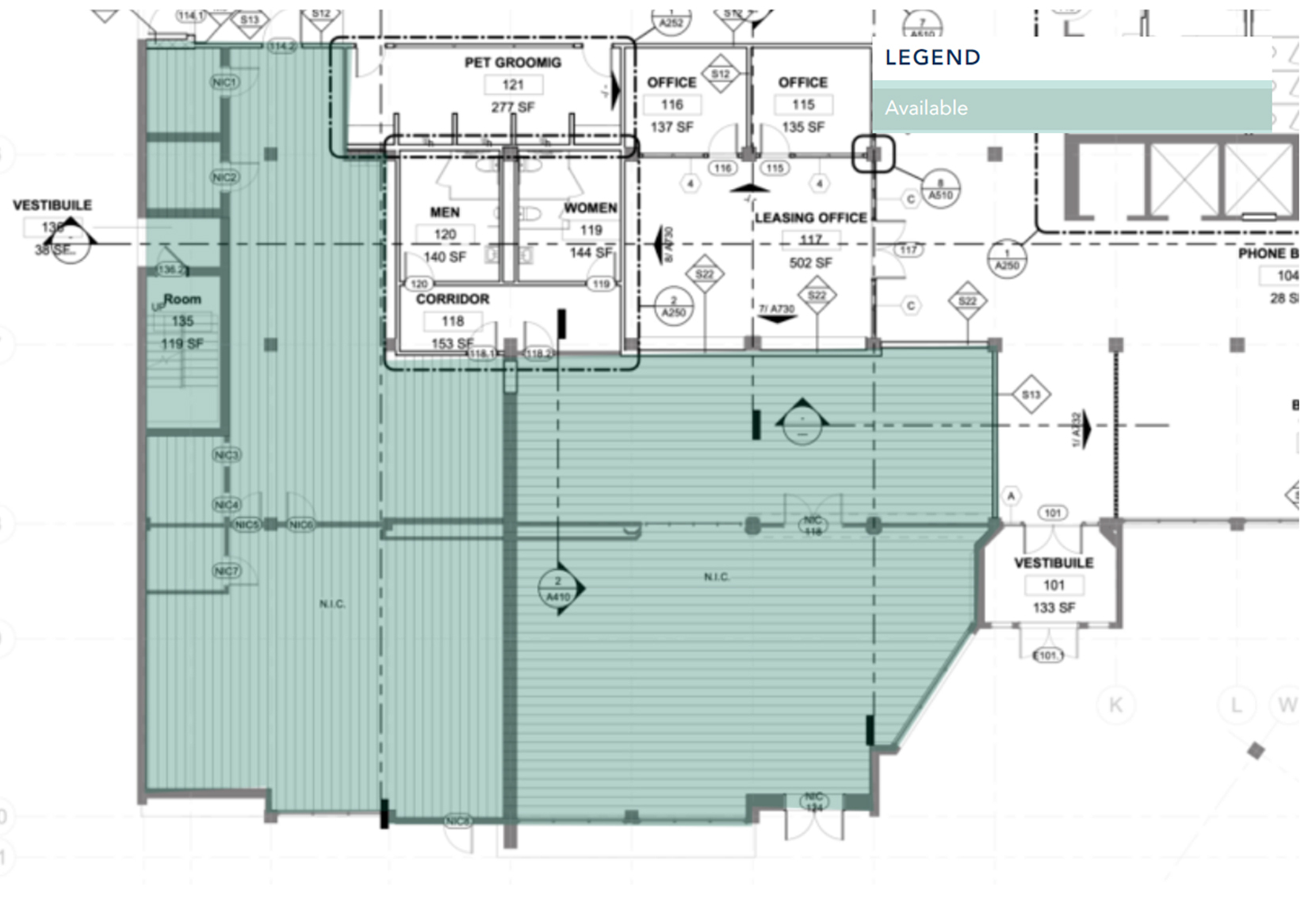 520 W Main St, Oklahoma City, OK à louer Plan d  tage- Image 1 de 1