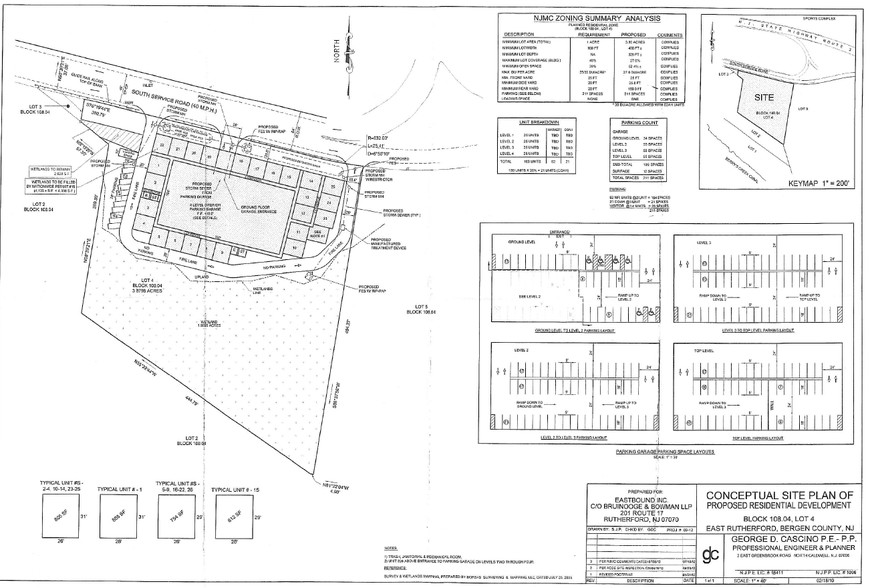 S Service Rd, East Rutherford, NJ à vendre - Plan de site - Image 3 de 10