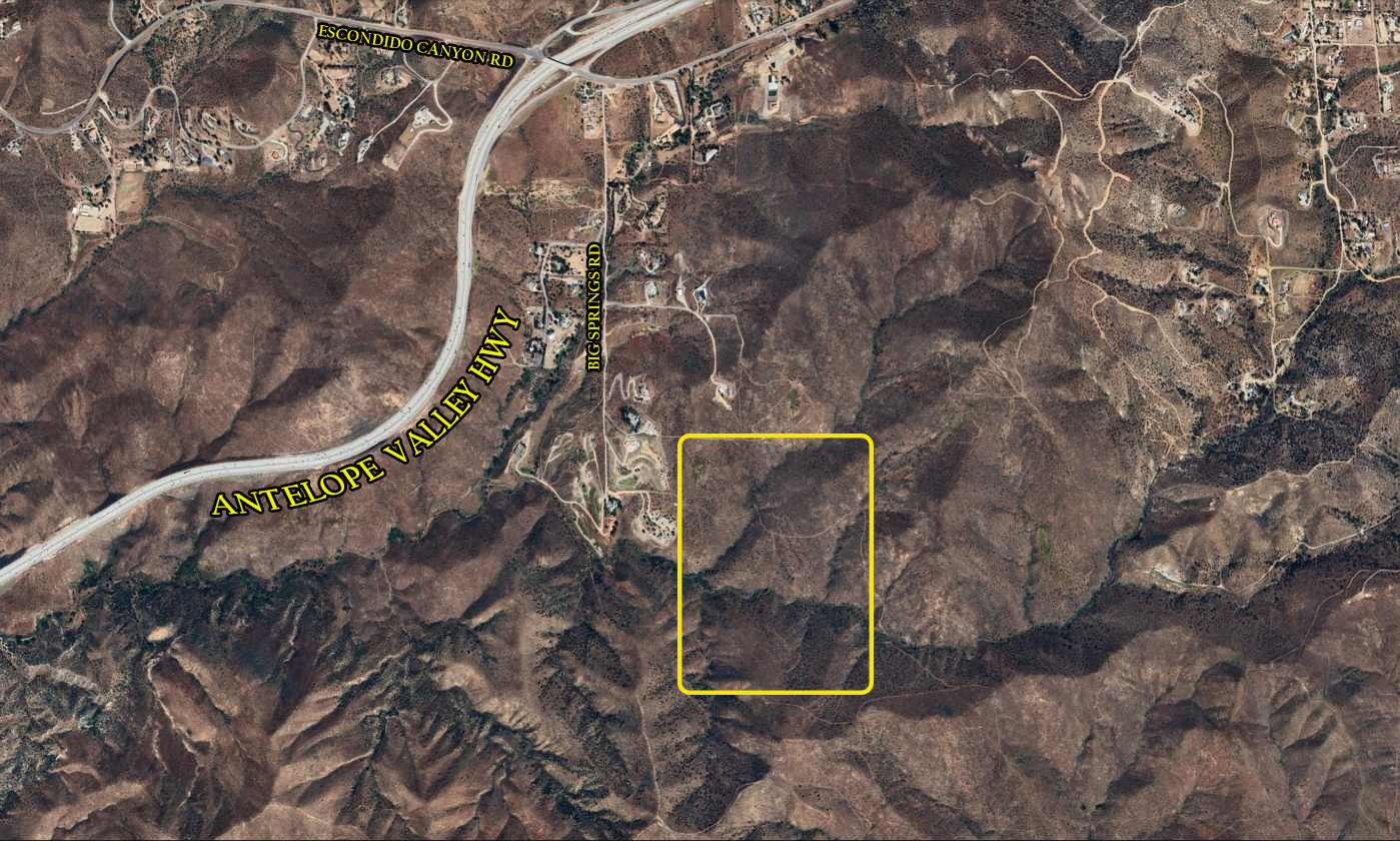 0 Big Springs Road Rd, Agua Dulce, CA for sale Aerial- Image 1 of 13