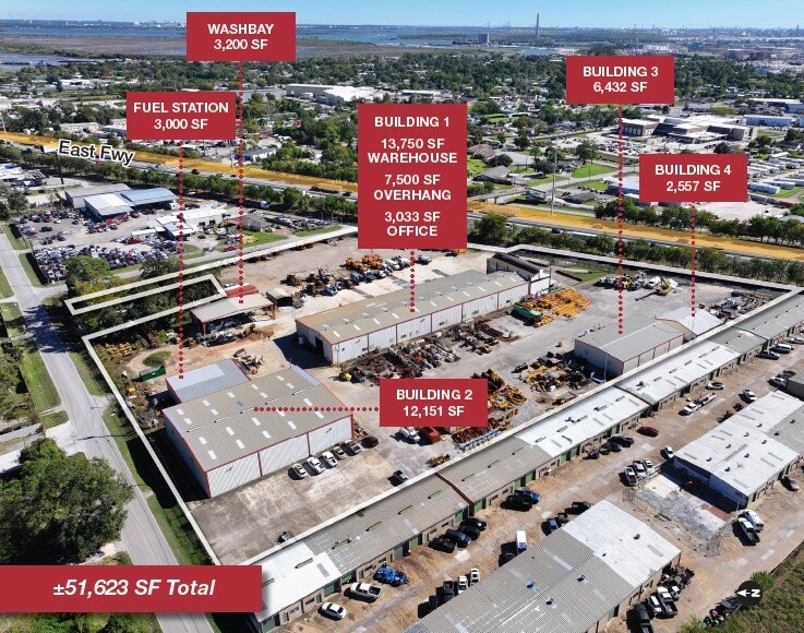 16031 E I-10 Fwy, Channelview, TX à louer - Photo du bâtiment - Image 2 de 7