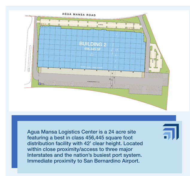 Industrial in Colton, CA for lease - Floor Plan - Image 2 of 2