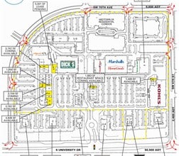 801 S University Dr, Plantation, FL à louer Plan de site- Image 1 de 1