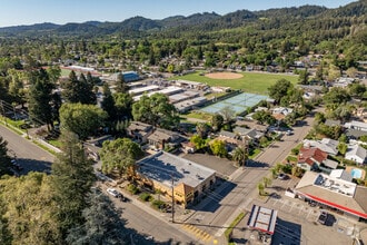 543 N Cloverdale Blvd, Cloverdale, CA - Aerial  map view