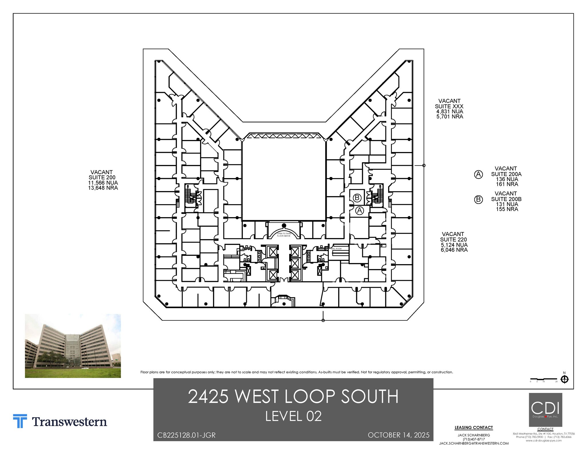 2425 West Loop South, Houston, TX for lease Floor Plan- Image 1 of 1